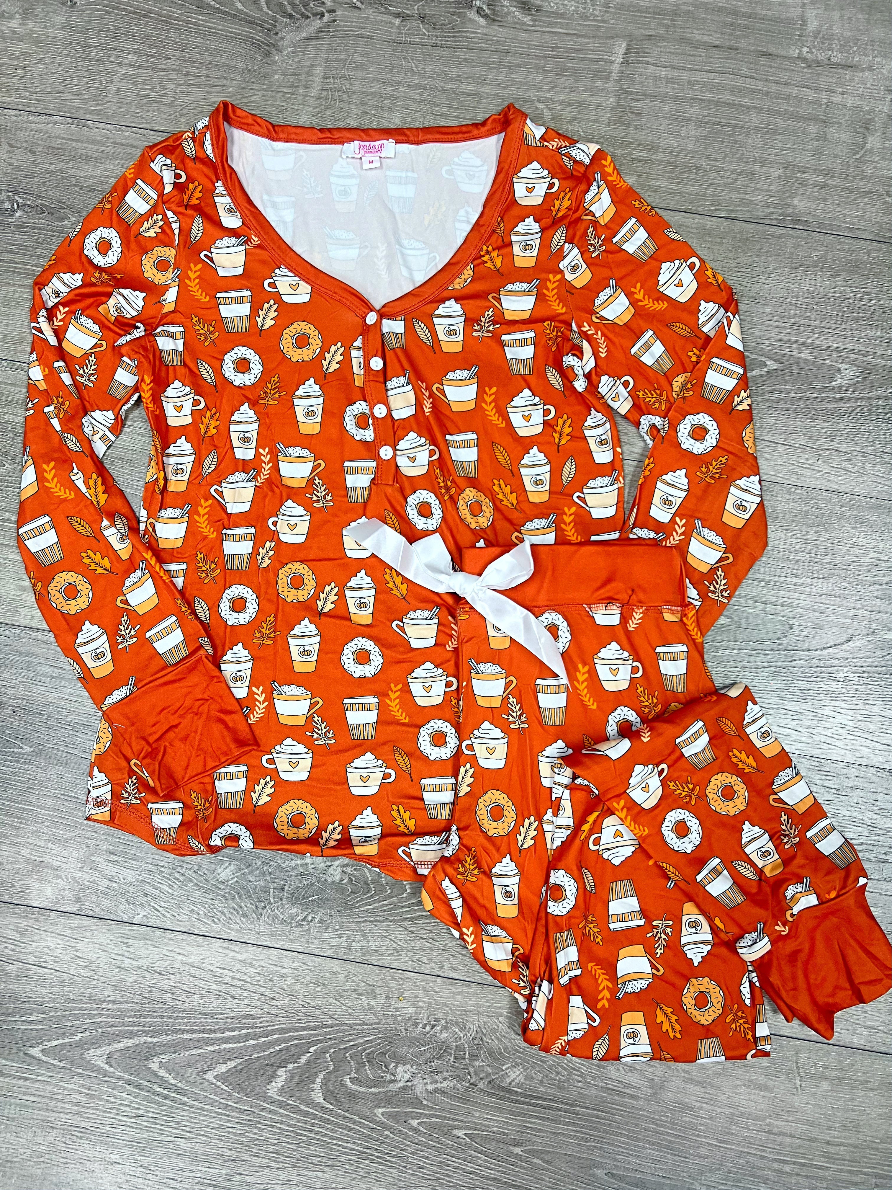 Happy Fall Pajama Jogger Set