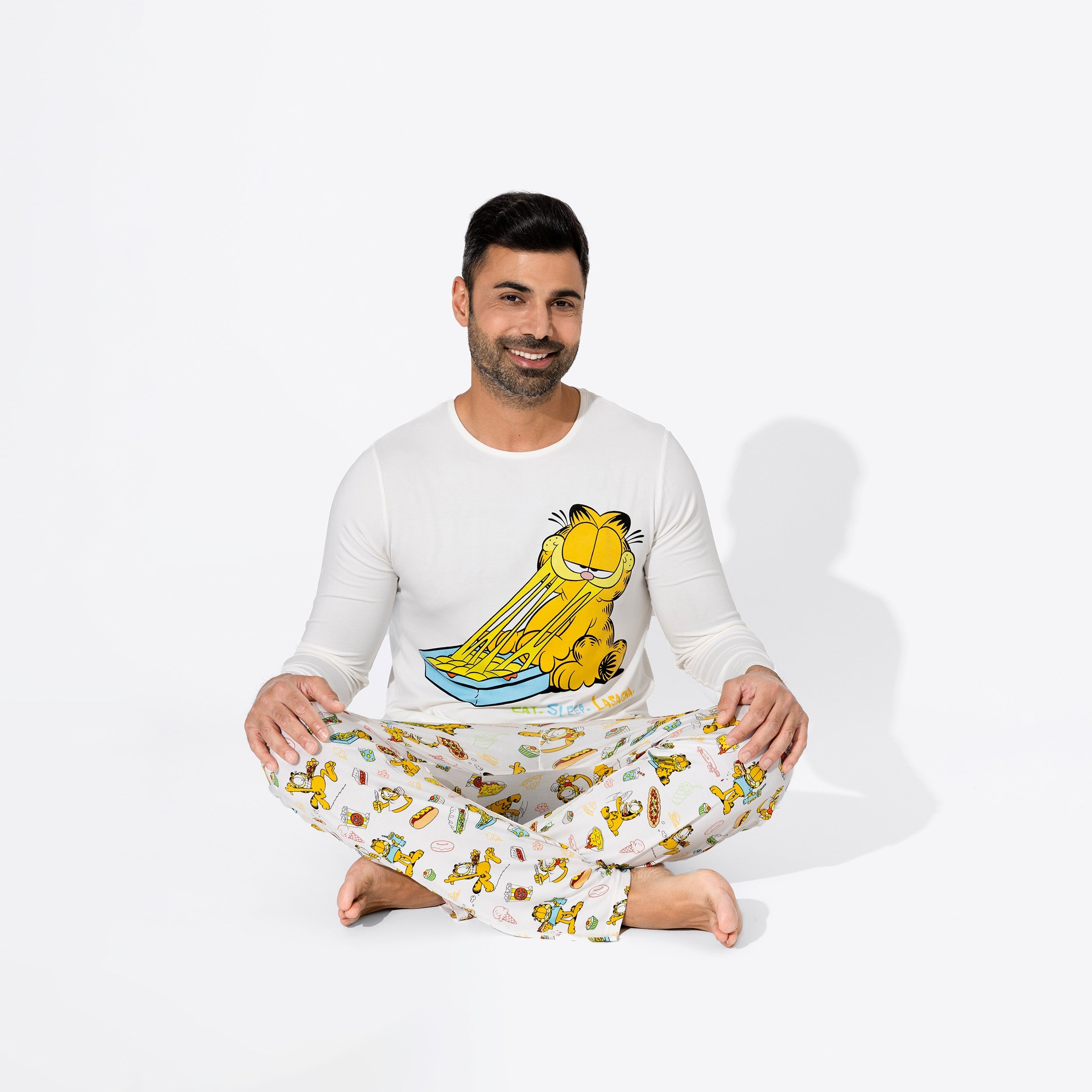 Garfield: Snack Attack Bamboo Men's Pajama Set