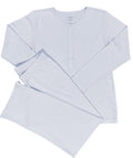MARILYN 2 PIECE PAJAMA SET - BABY BLUE