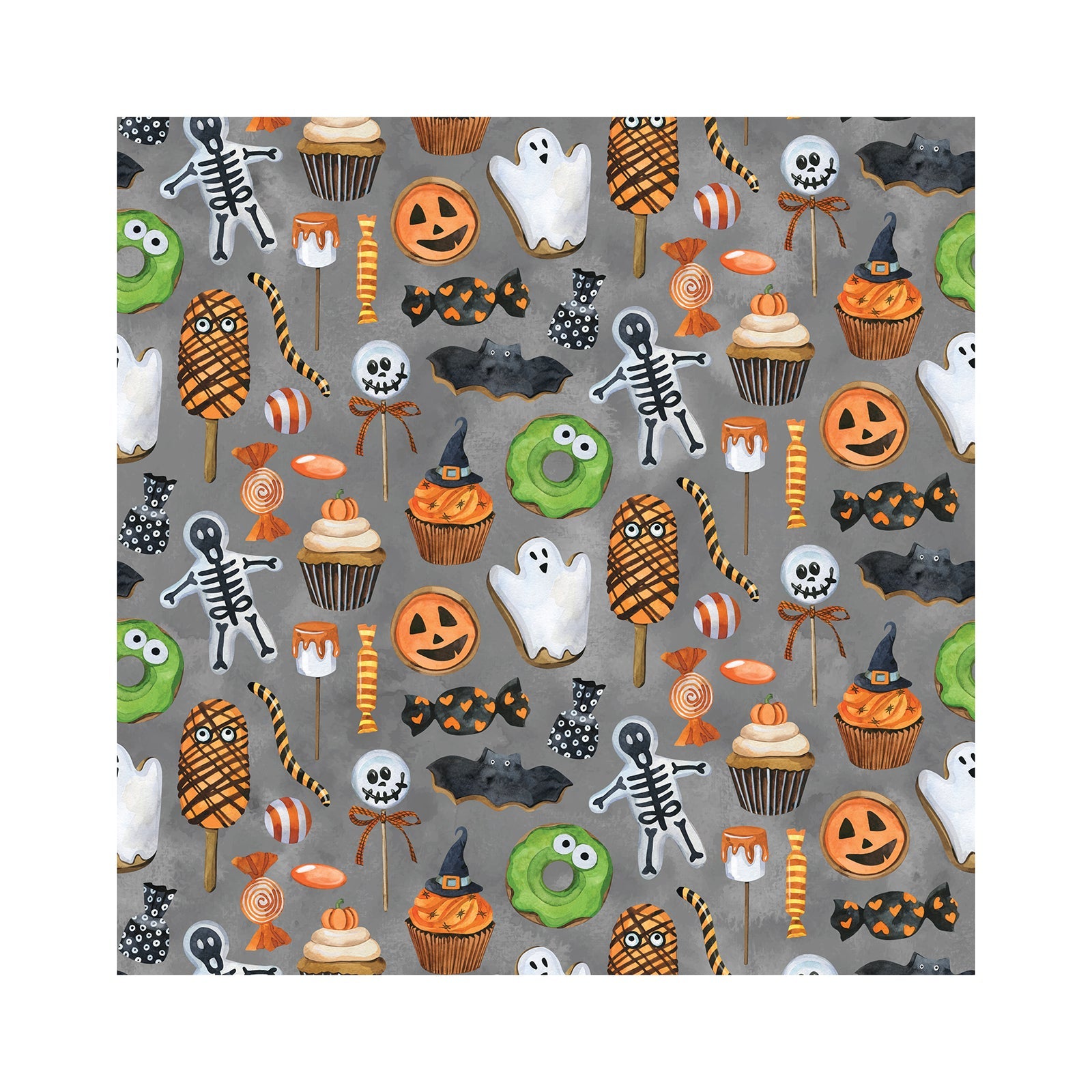 Men's Print Pajama Pants in Halloween Treats