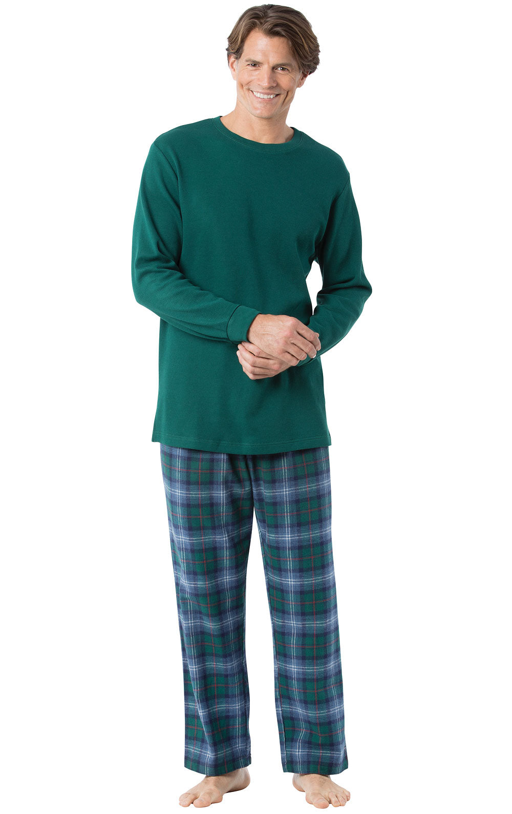 Heritage Plaid Thermal Top Men's Pajamas